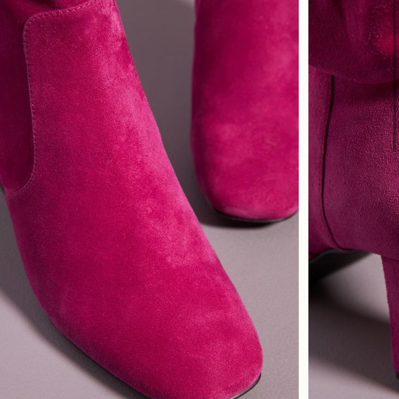 Anthropologie Farylrobin Bow Ankle Boots Size 40/9 - Picture 3 of 8